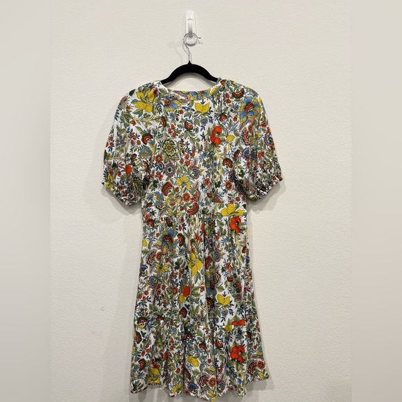 Boden Multicolor Floral Midi Dress - Picture 7 of 7